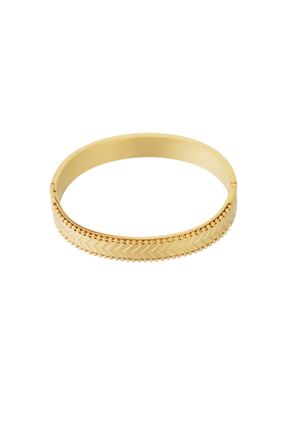Pijl bangle - zilver