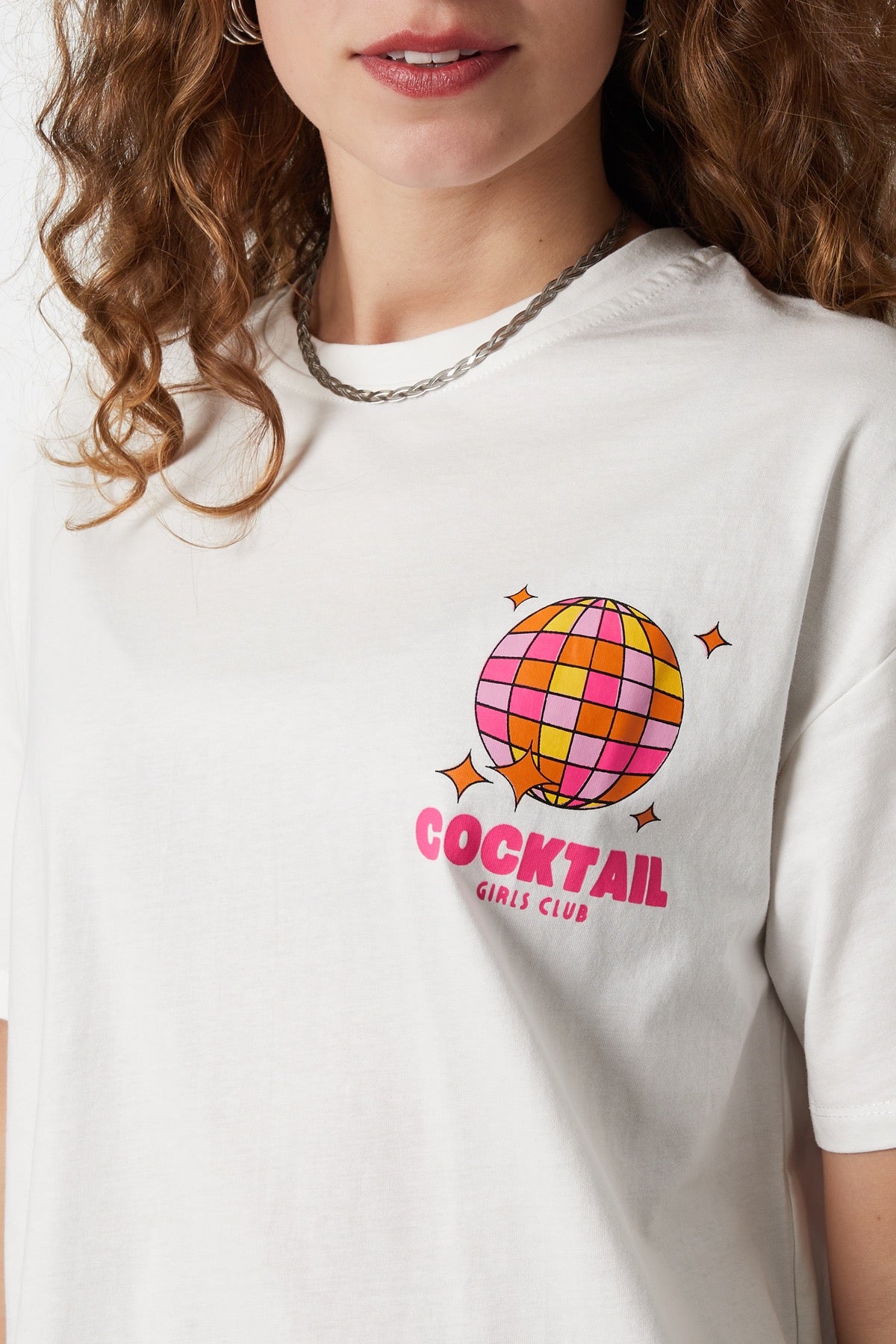 Cocktail top - wit