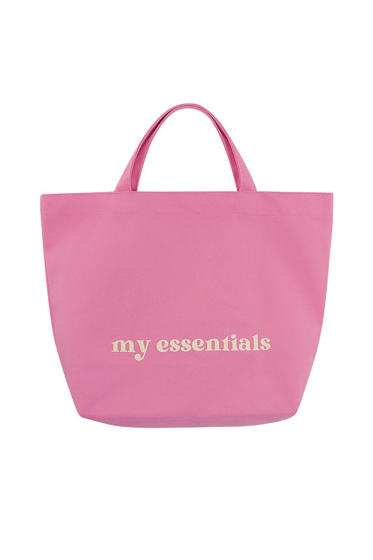 My essentials canvas shopper - fuchsia
