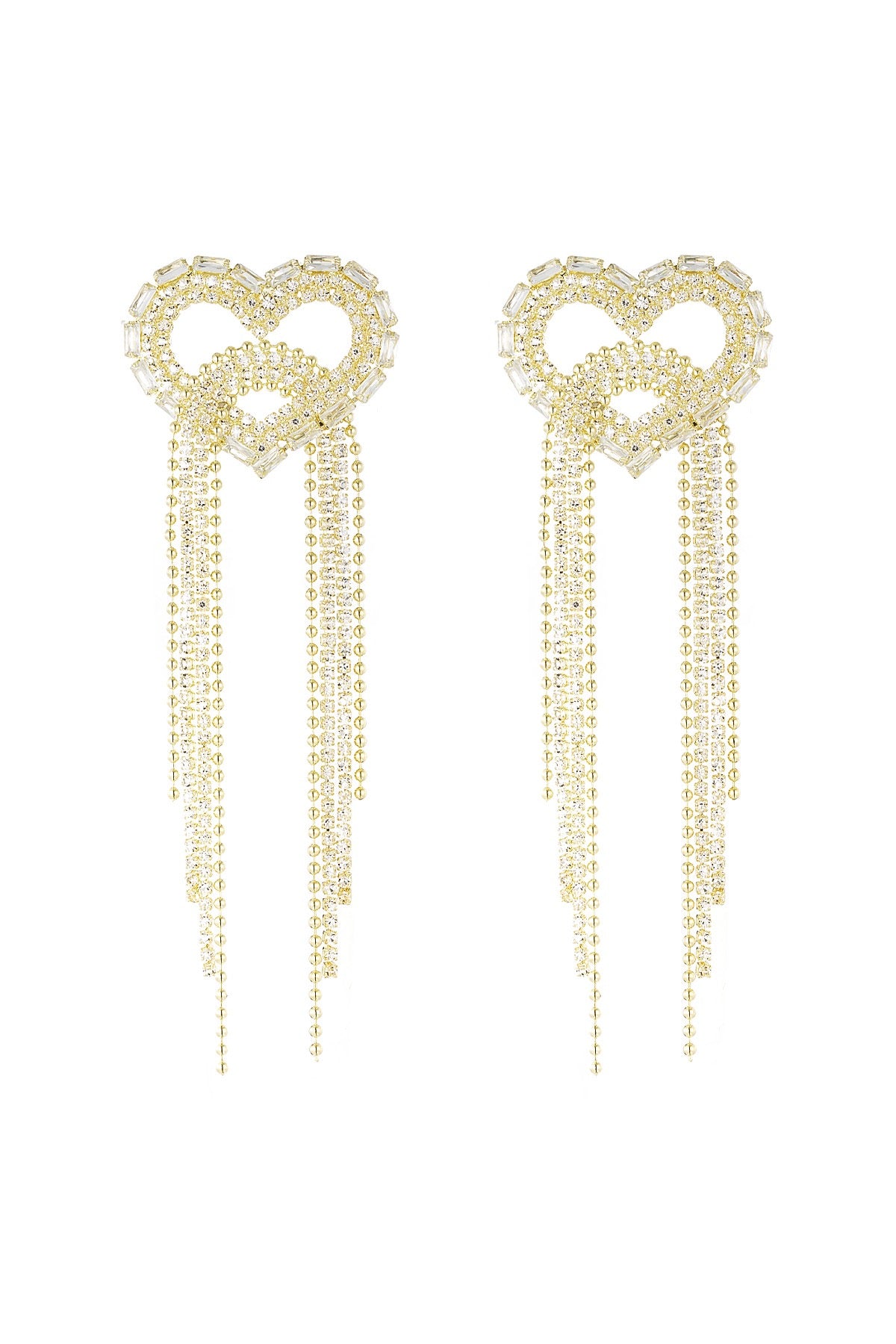 Heart of the party oorbellen - goud