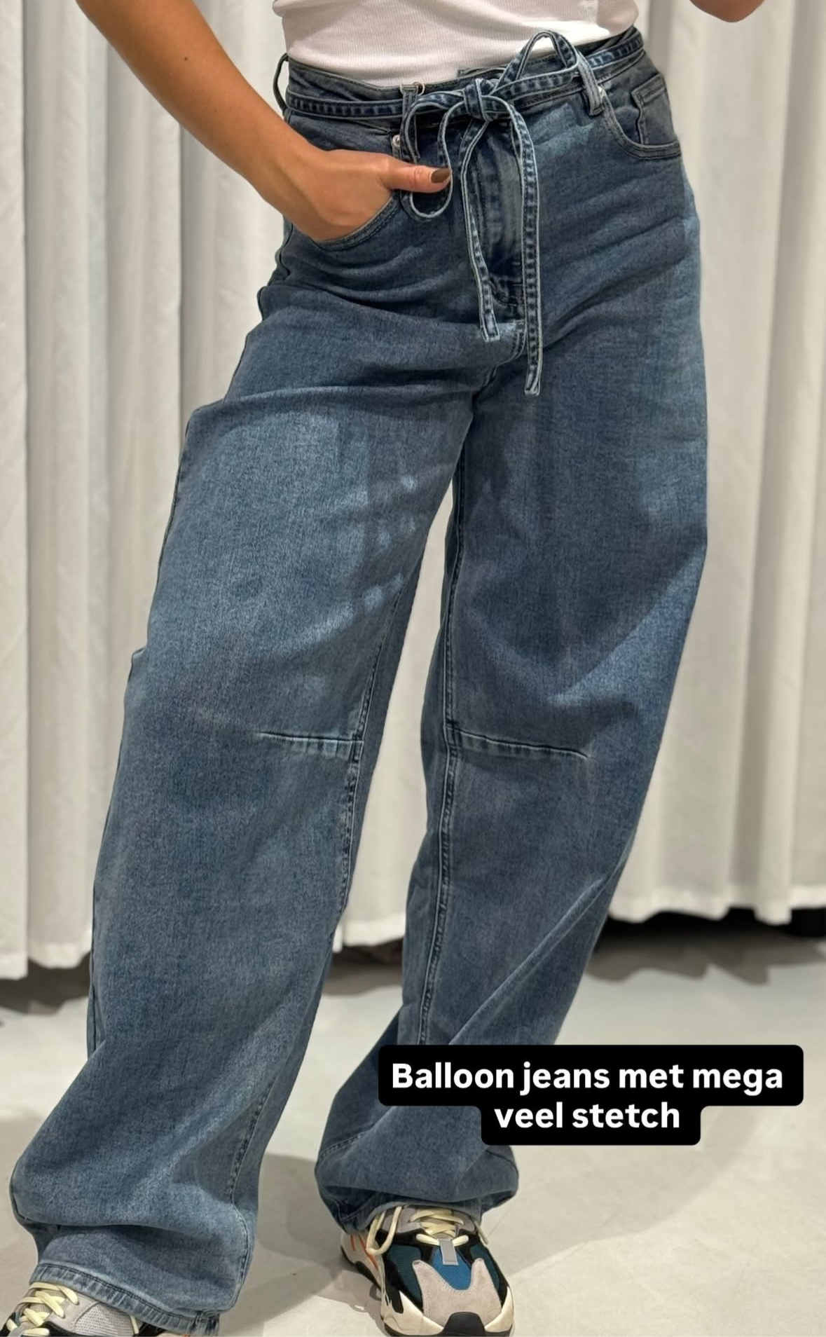 Balloon jeans denim