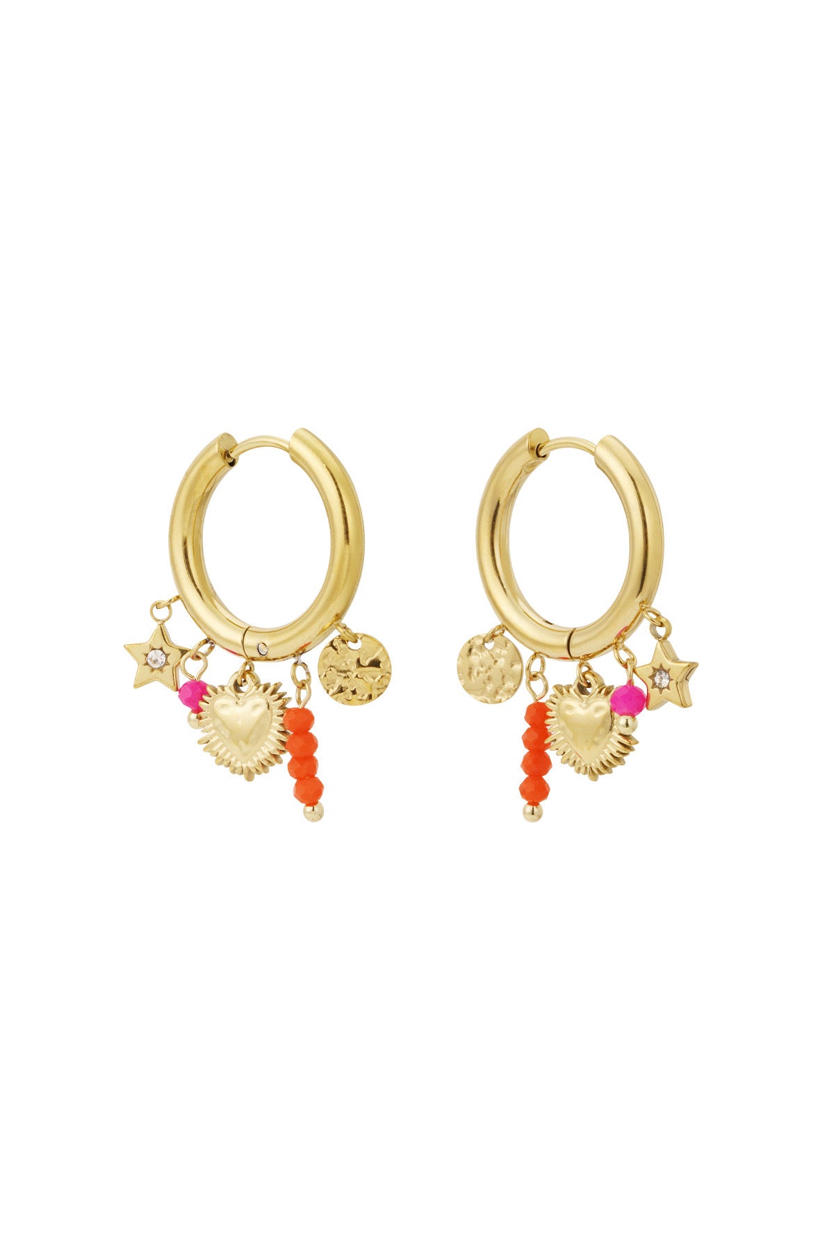 Summer oorbellen - goud