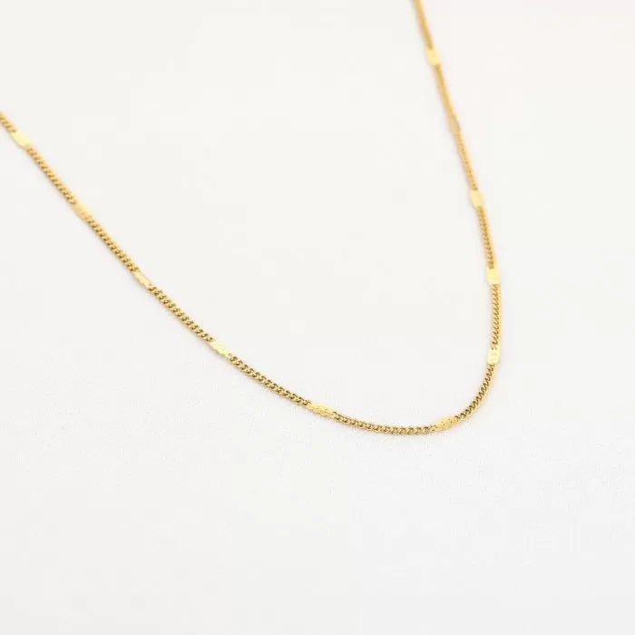 Basic ketting - goud