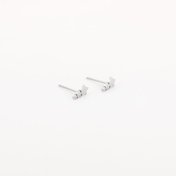 Stars studs - zilver