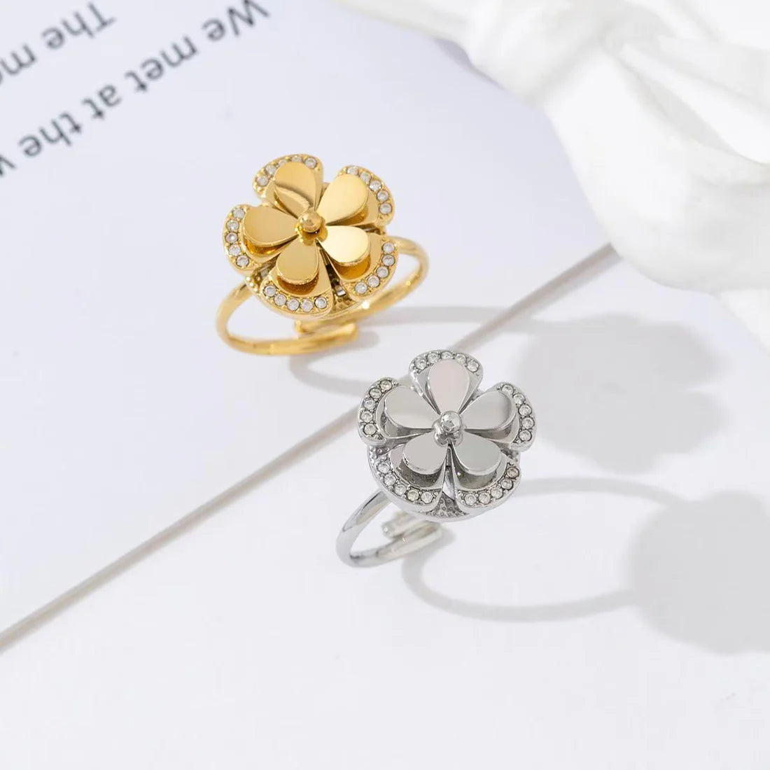 Jasmin ring - zilver