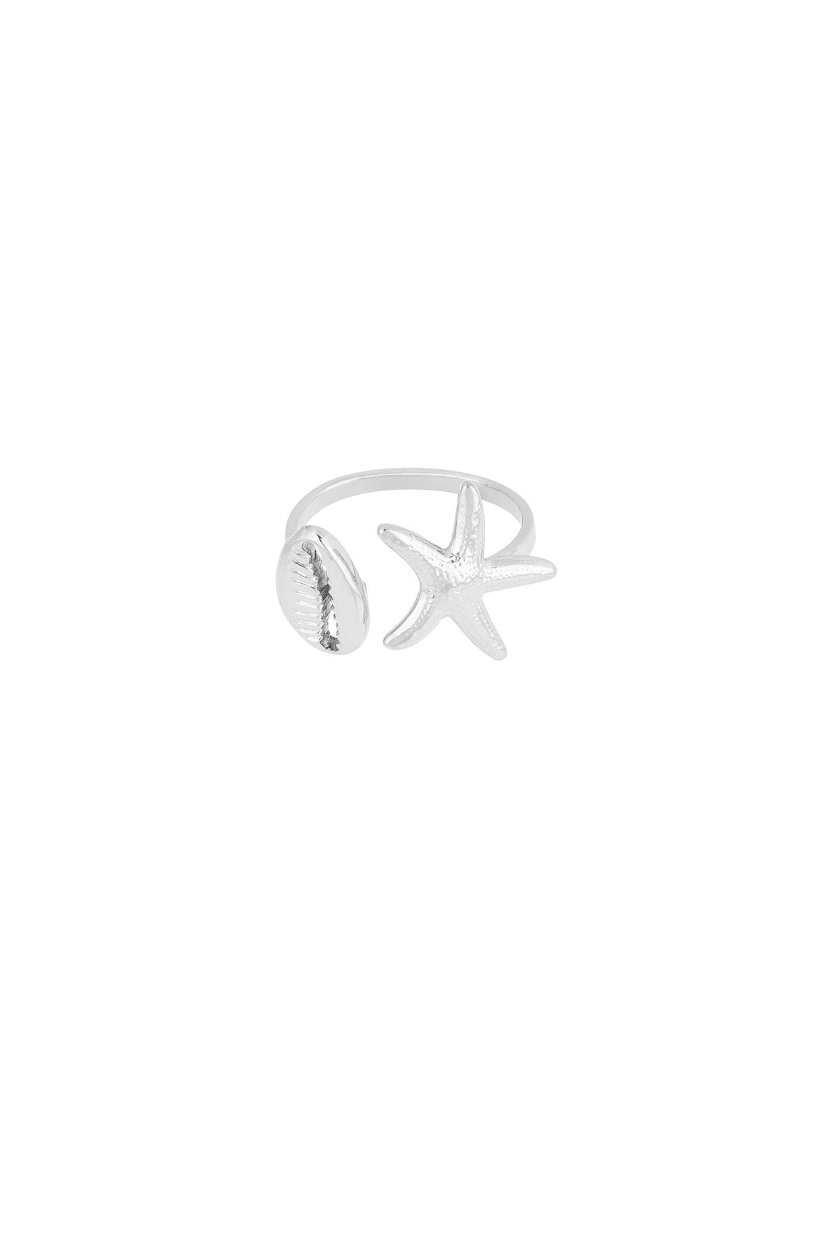 Summer vibe ring - zilver