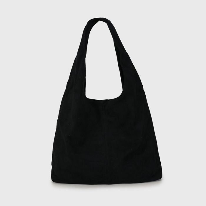 Mila Suede Bag - black