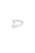 Soft glow ring - zilver
