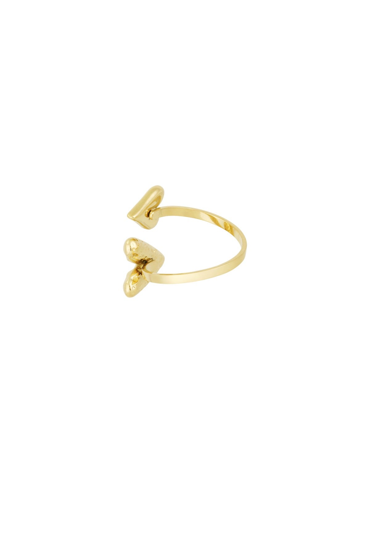 Dual affection ring - goud