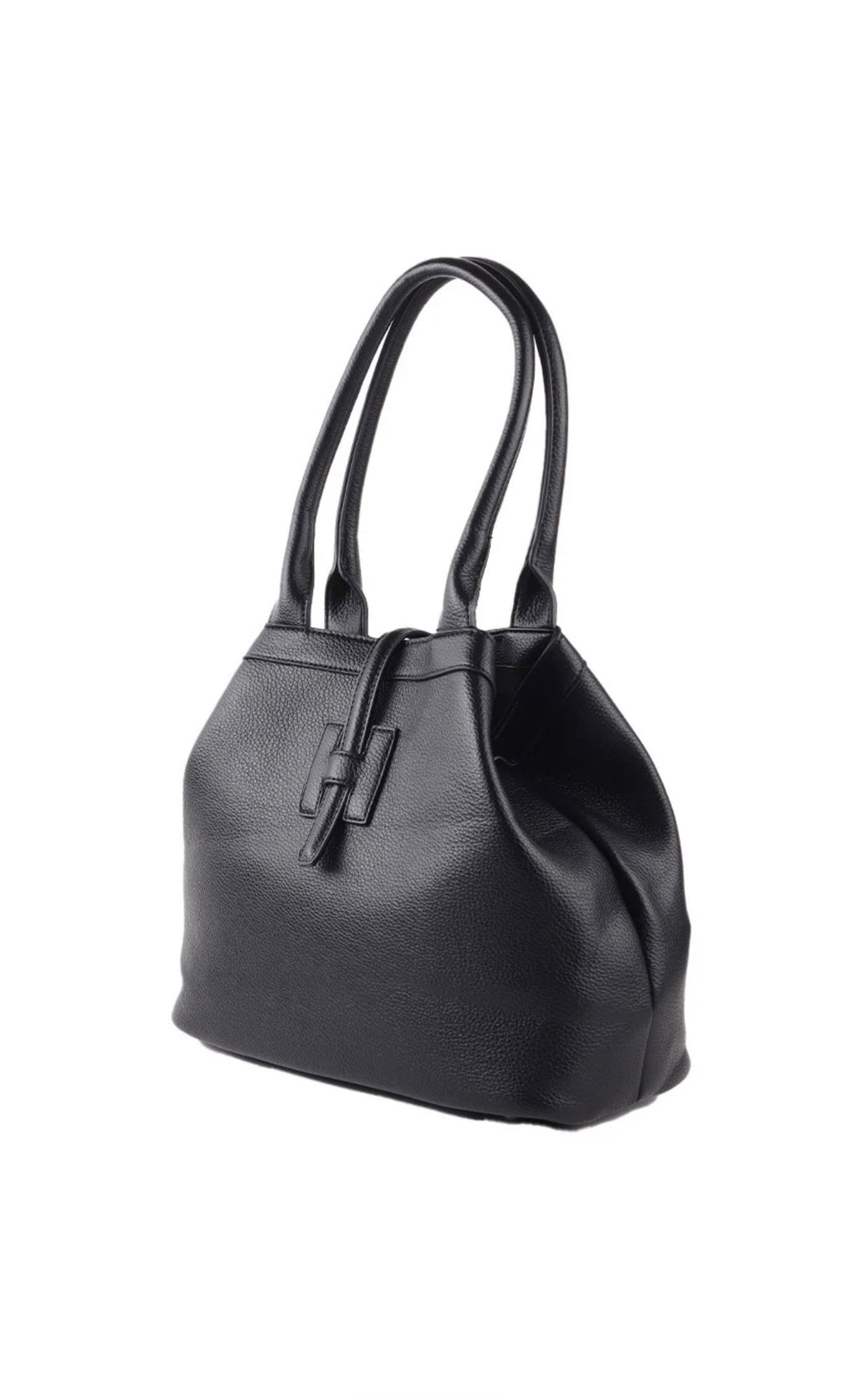 H icon bag - black