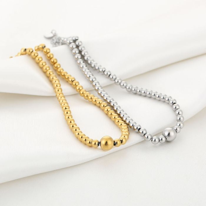 Kralenballetjes enkelbandje