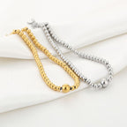 Kralenballetjes enkelbandje