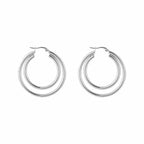Dubbele hoops - zilver