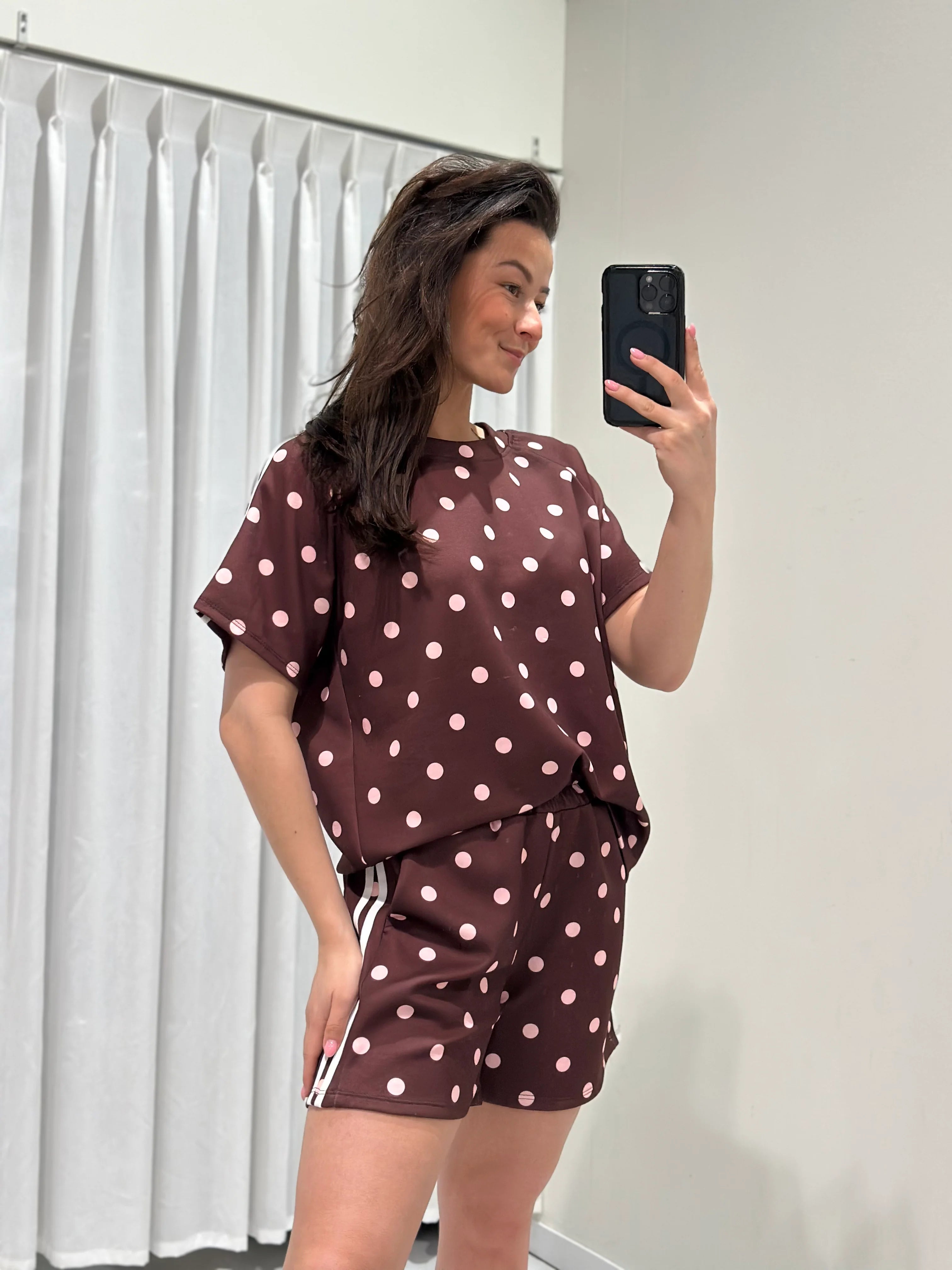 Loize 2-piece set brown