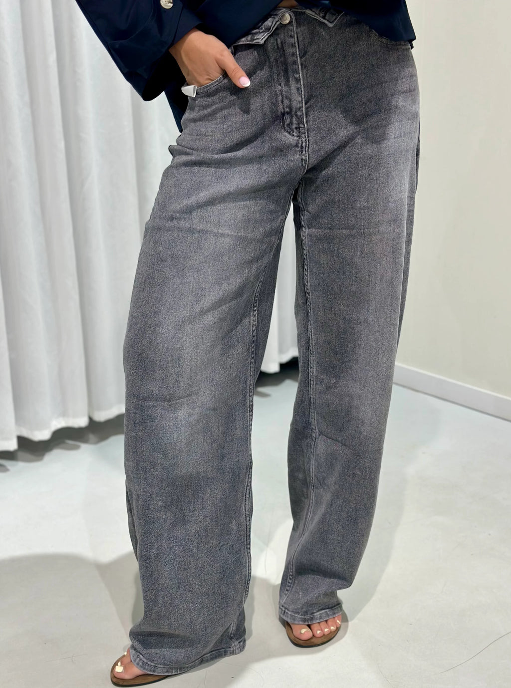 Saskia jeans grey