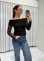 Samantha top - black