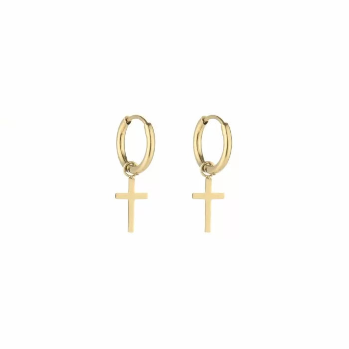 Faith oorbellen - goud