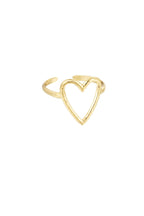 Big heart ring