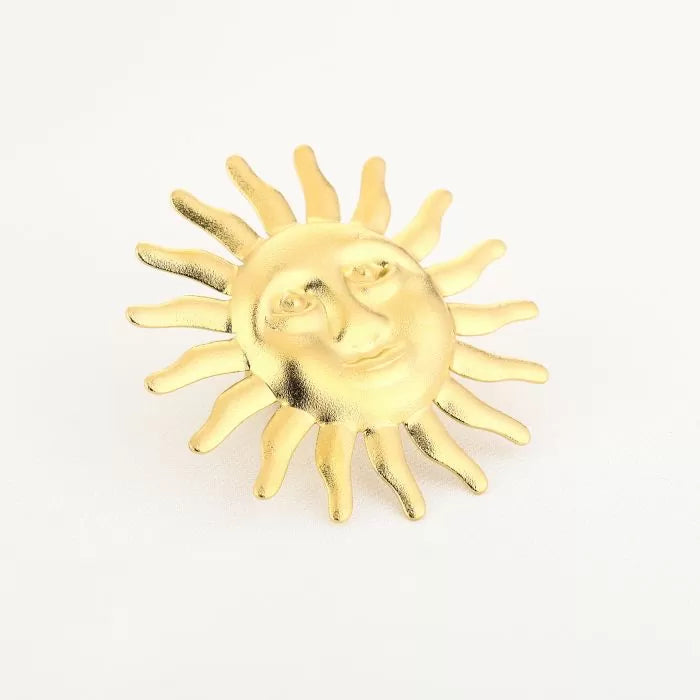 XL zon ring - goud