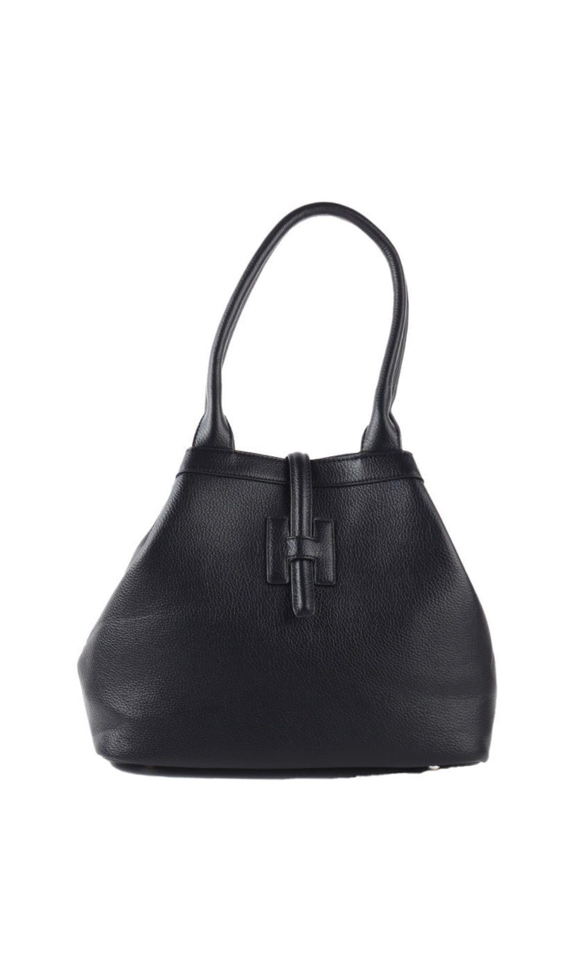 H icon bag - black