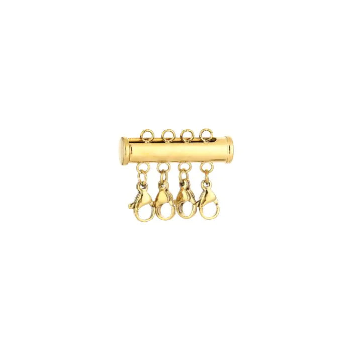 Multi ketting sluiting 4 - goud