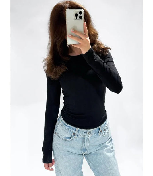 Zia top - black