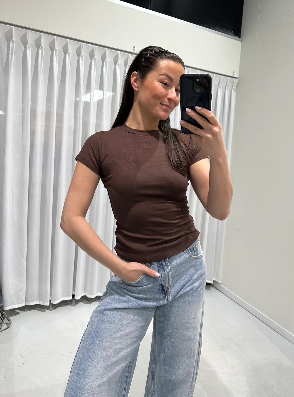Winny top brown