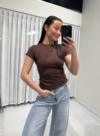Winny top brown