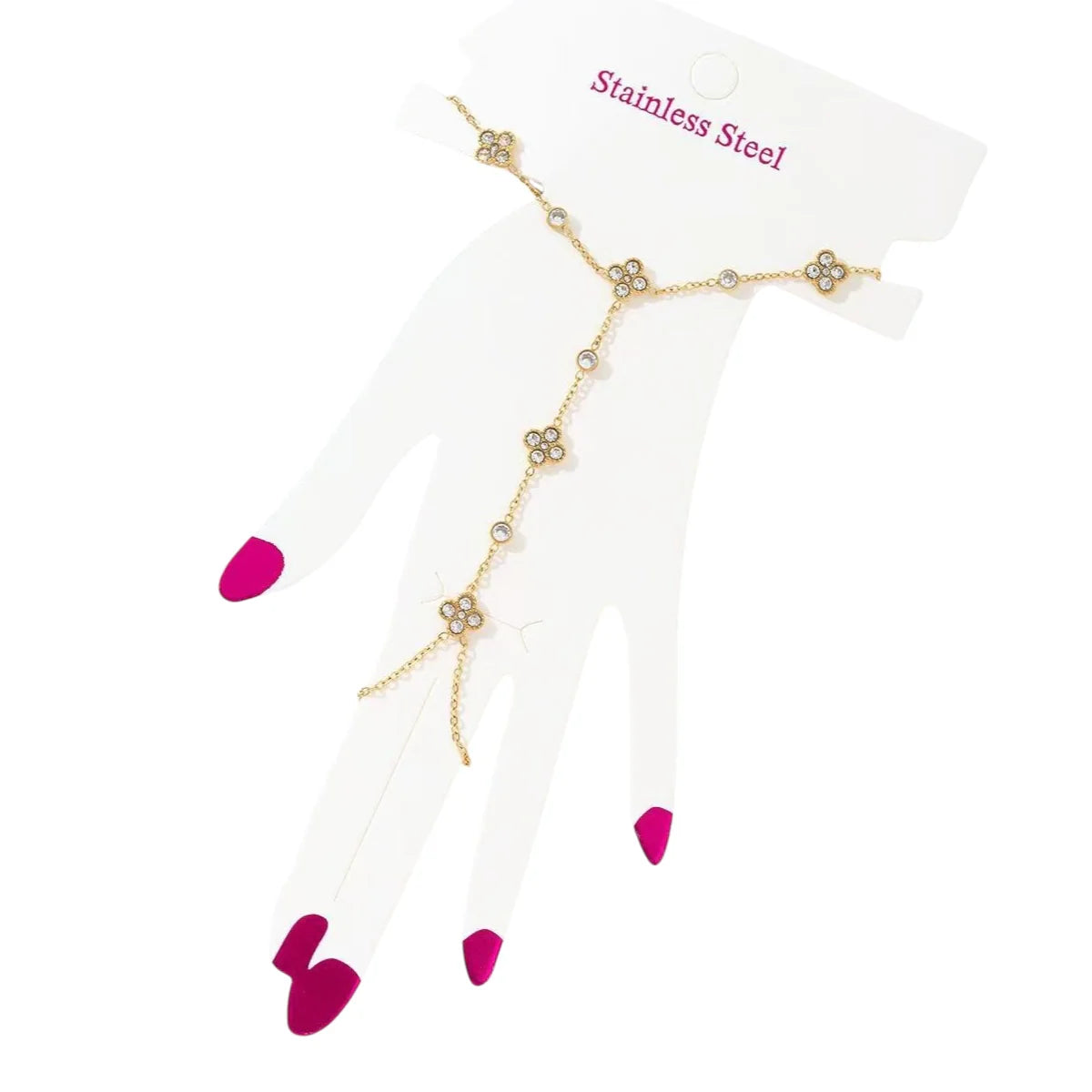 Clover hand chain