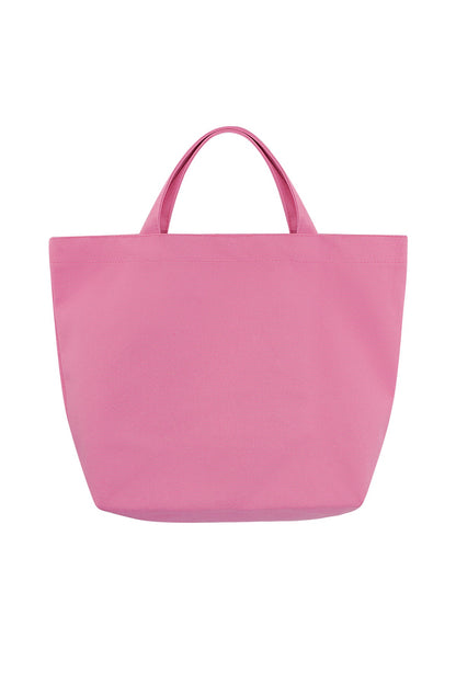 My essentials canvas shopper - fuchsia