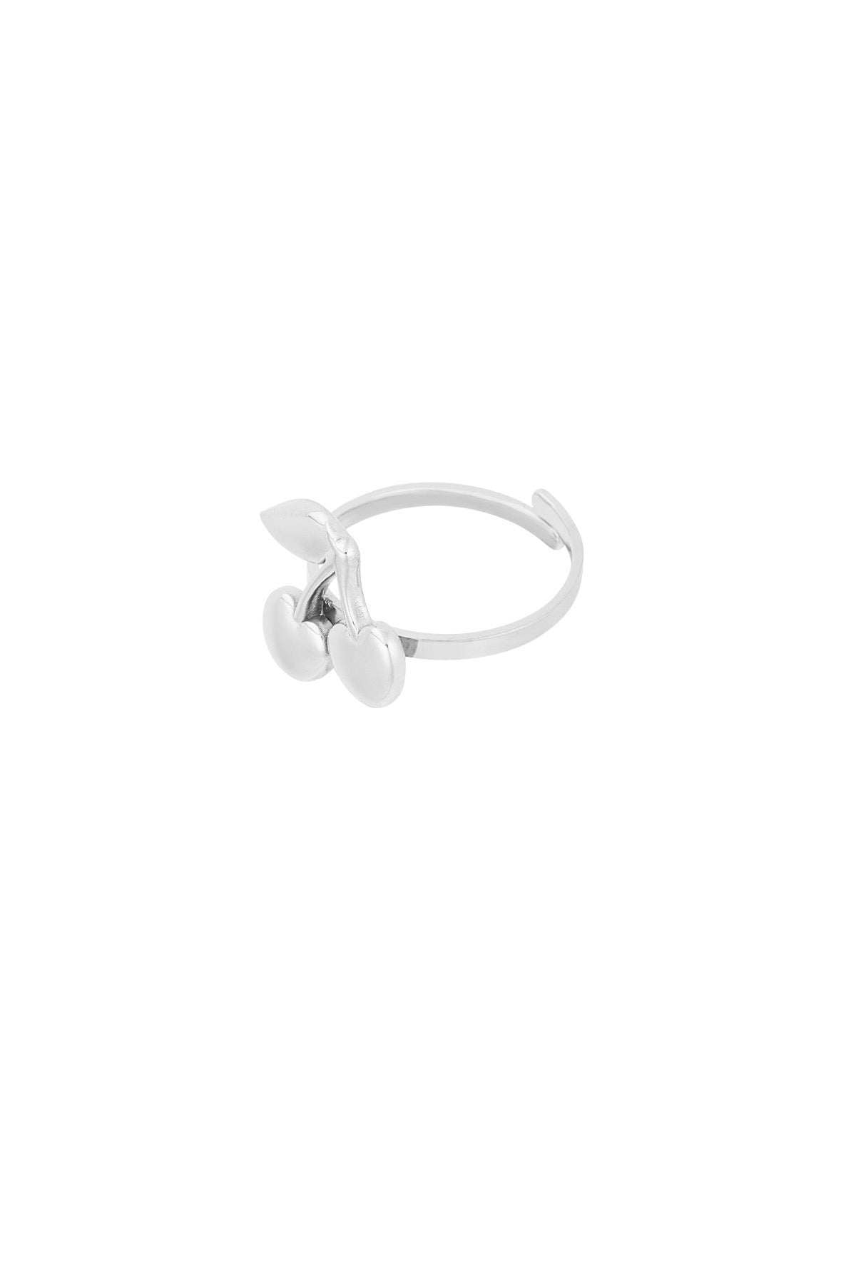 Cherry bomb ring - zilver