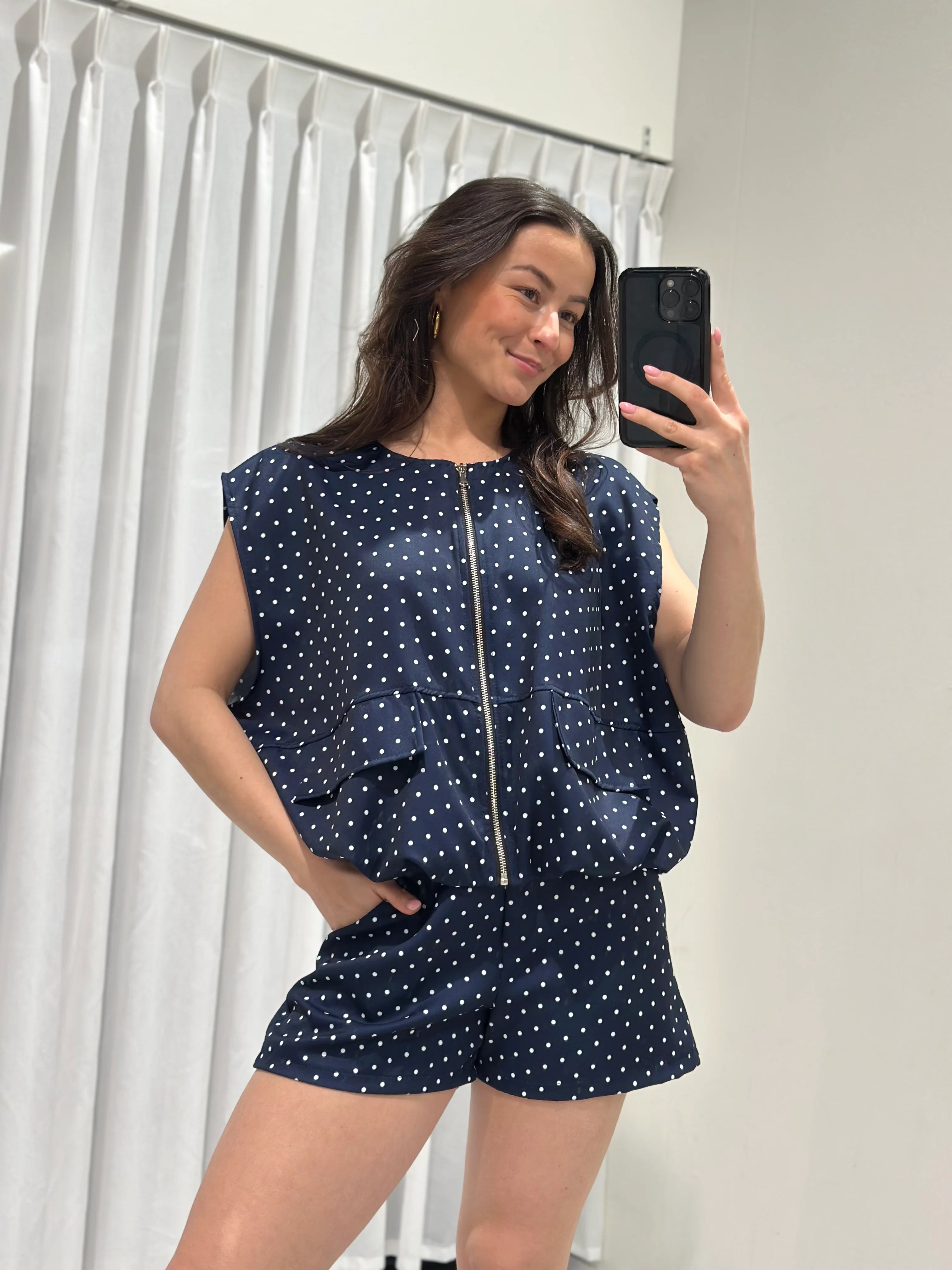 Julie 2-piece set blue