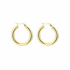 Statement hoops - goud