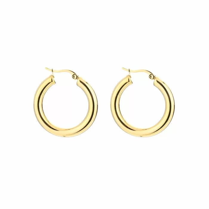 Statement hoops - goud