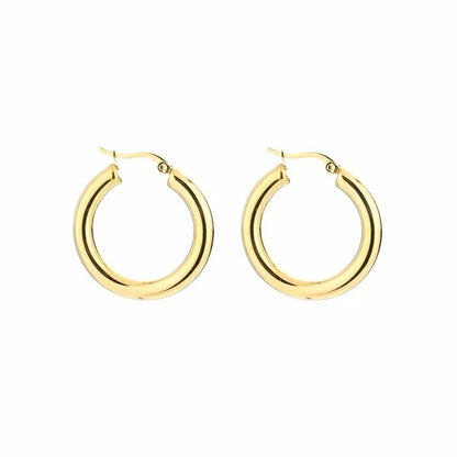Statement hoops - goud