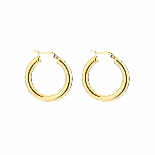 Statement hoops - goud
