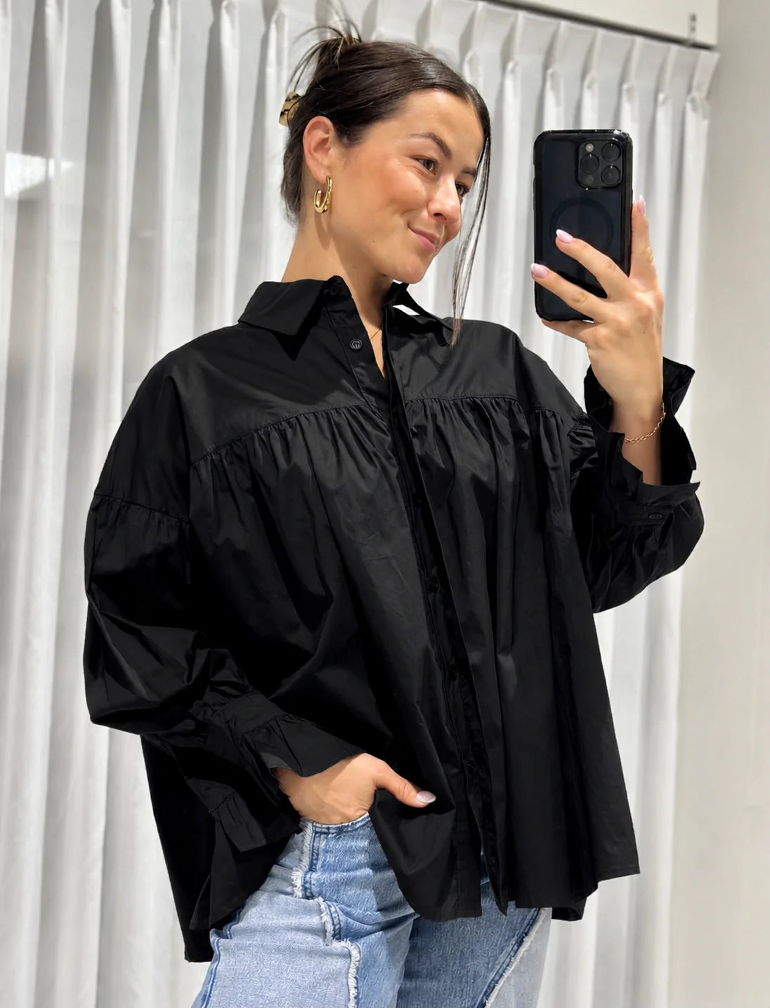 Beyonce blouse black