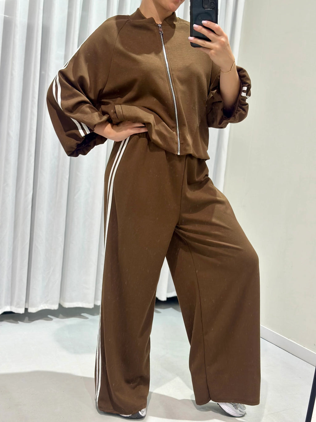 Jamie 2 piece set - brown