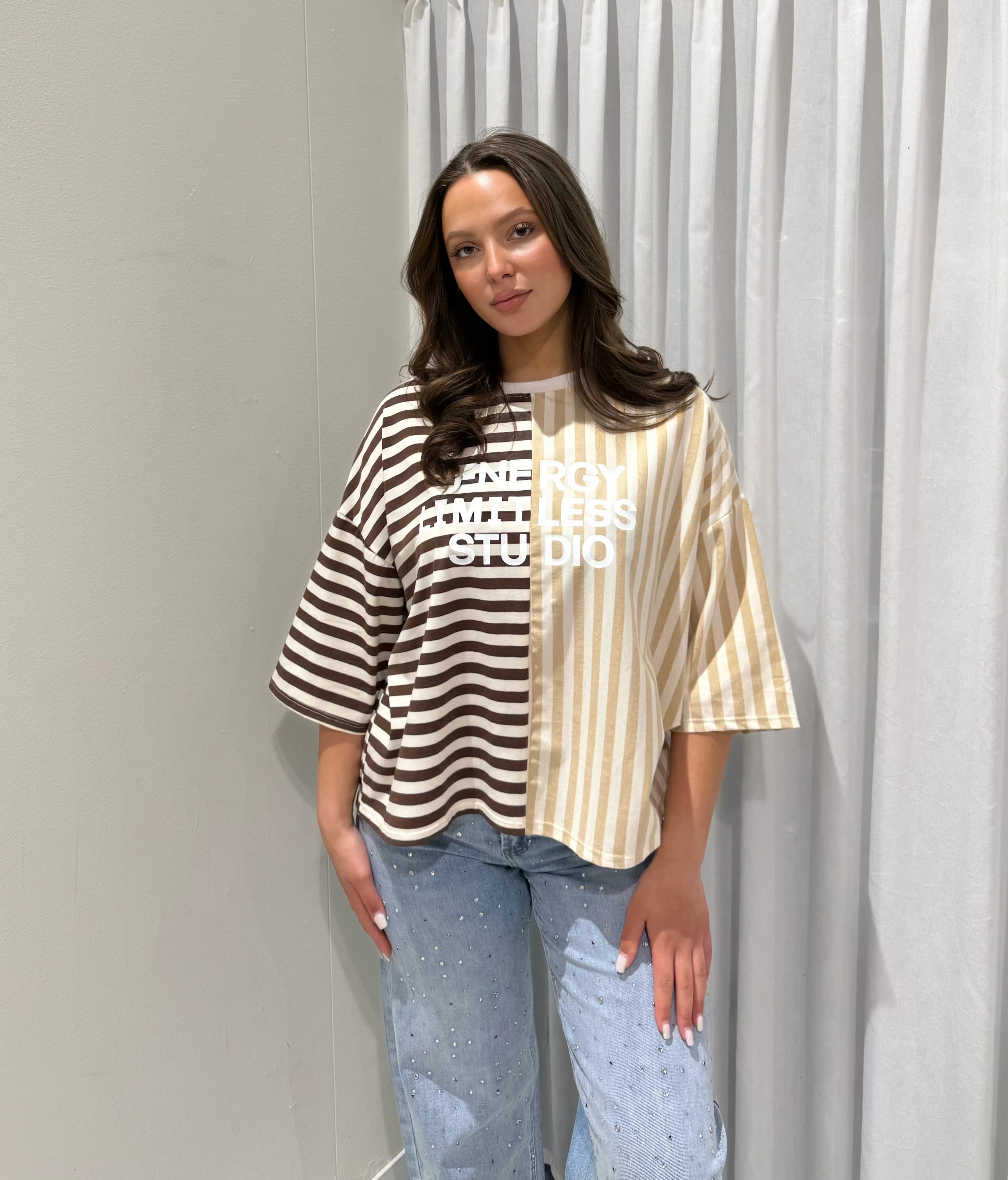 Sophia tee beige