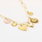 Smile & shine bedelketting - goud
