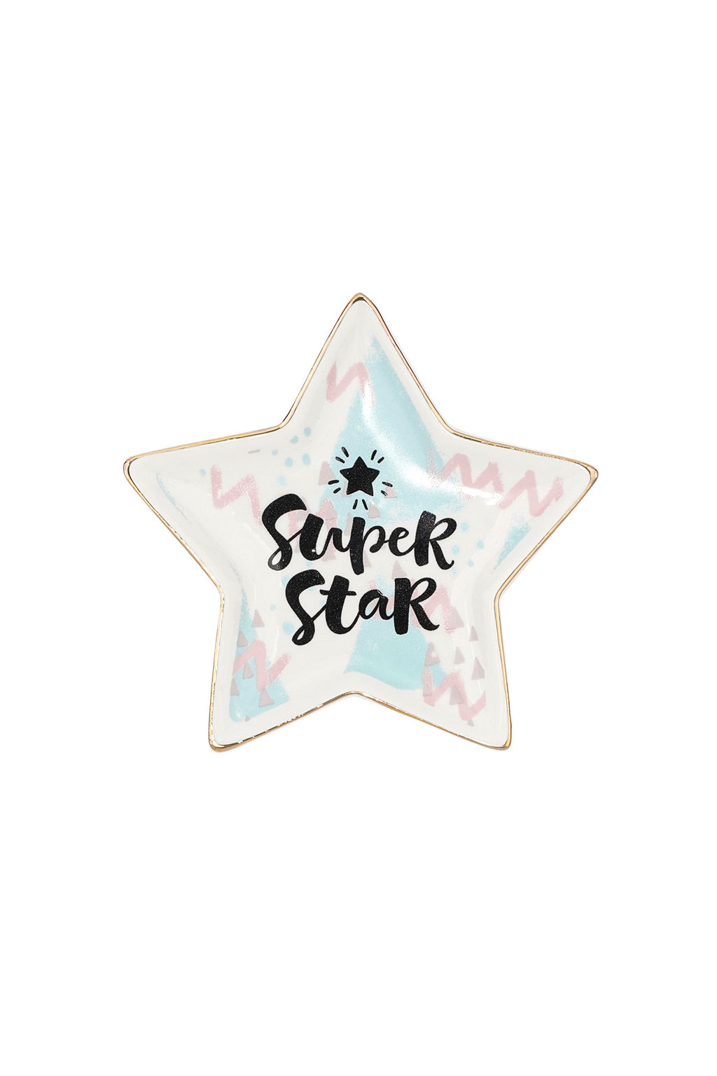 Super star glazen  display - wit