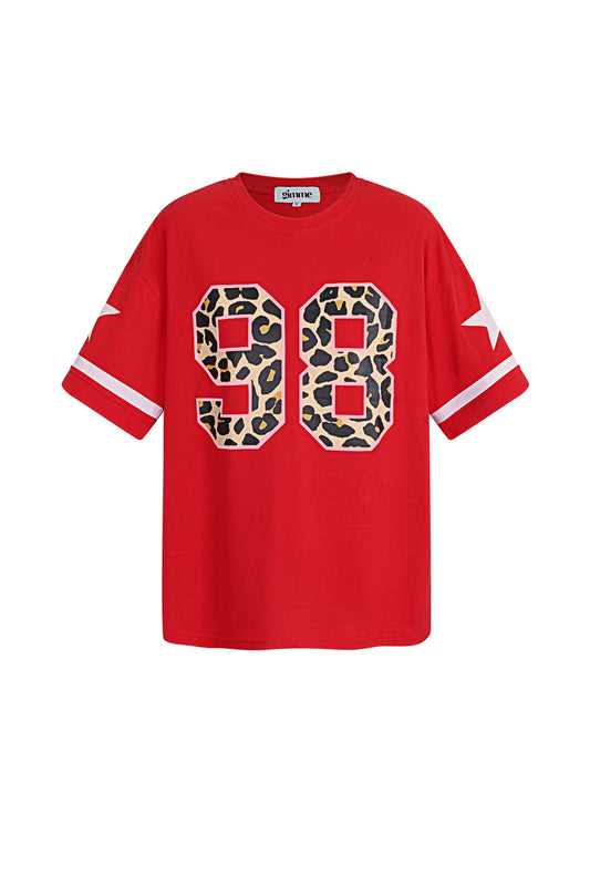 Sporty girl T-Shirt - rood