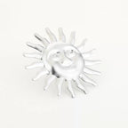 XL zon ring - zilver