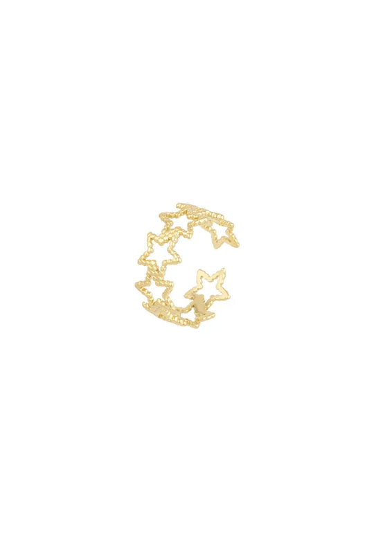 Stars ring - goud