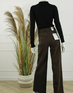 Goodies Wide Leg Jeans – Choco