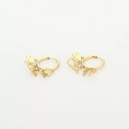 Lucky charms bedeloorbellen - goud