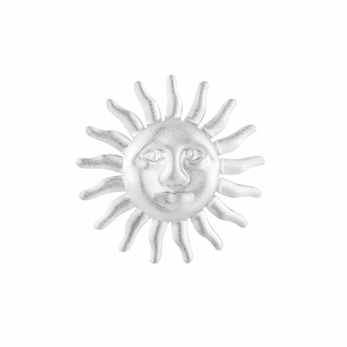 XL zon ring - zilver