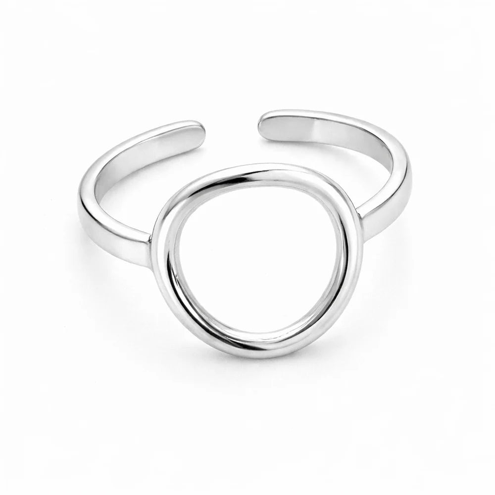 Open circle ring