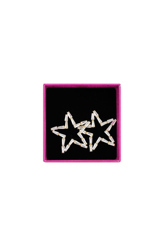 Joyful star oorbellen - goud