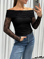 Samantha top - black